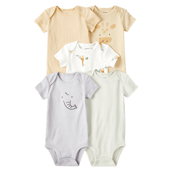 Set-5-Bodies-Manga-Corta-Surtidos-Bebes-Unisex-Carter-s-18M Set-5-Bodies-Manga-Corta-Surtidos-Bebes-Unisex-Carter-s-18M