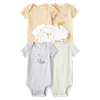 Set-5-Bodies-Manga-Corta-Surtidos-Bebes-Unisex-Carter-s-PRE