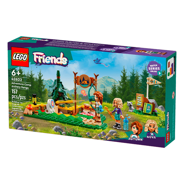 Set-Friends-Campamento-de-Aventura-Area-de-Tiro-con-Arco-157-Piezas-LEGO Set-Friends-Campamento-de-Aventura-Area-de-Tiro-con-Arco-157-Piezas-LEGO