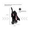 Coche-Compacto-Flex-Autoplegable-Rosado-Bebesit