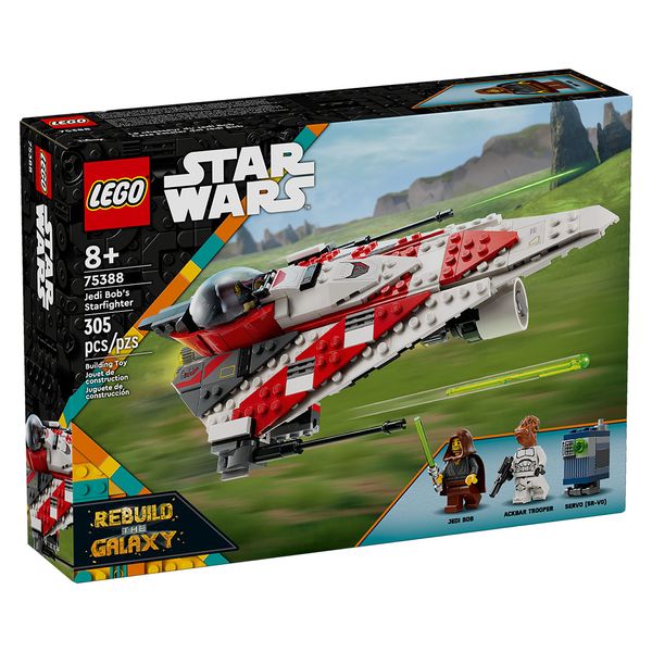 Set-Star-Wars-Caza-Estelar-del-Jedi-Bob-305-Piezas-LEGO Set-Star-Wars-Caza-Estelar-del-Jedi-Bob-305-Piezas-LEGO