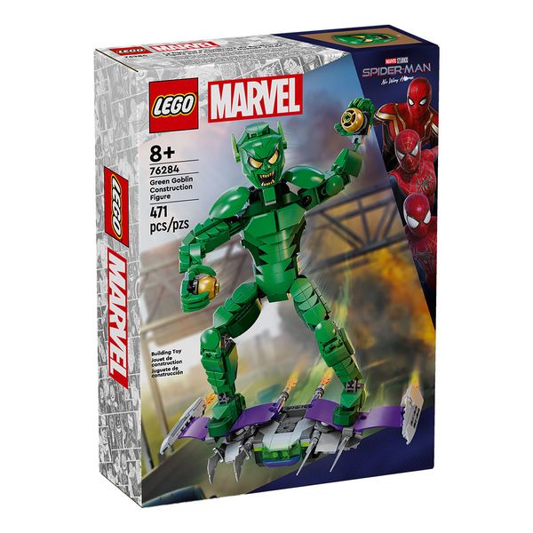 Set-Super-Heroes-Figura-para-Construir-Duende-Verde-471-Piezas-LEGO Set-Super-Heroes-Figura-para-Construir-Duende-Verde-471-Piezas-LEGO
