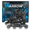 Patines-Ajustables-Arrow-Semiprofesionales-Negro-Talla-S-Qmax