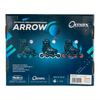 Patines-Ajustables-Arrow-Semiprofesionales-Negro-Talla-S-Qmax