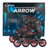 Patines-Ajustables-Arrow-Semiprofesionales-Rosa-Talla-S-Qmax