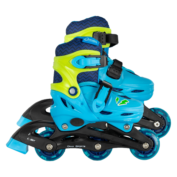 Patines-Infantiles-Convertibles-2-en-1-First-Azul-Talla-XS-Qmax Patines-Infantiles-Convertibles-2-en-1-First-Azul-Talla-XS-Qmax