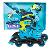 Patines-Infantiles-Convertibles-2-en-1-First-Azul-Talla-XS-Qmax