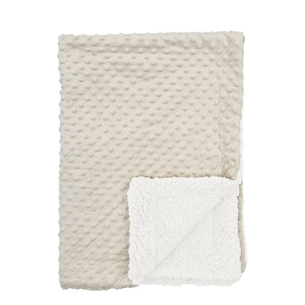 Manta-Dots-Sherpa-Beige-Unisex-Monbaby-U