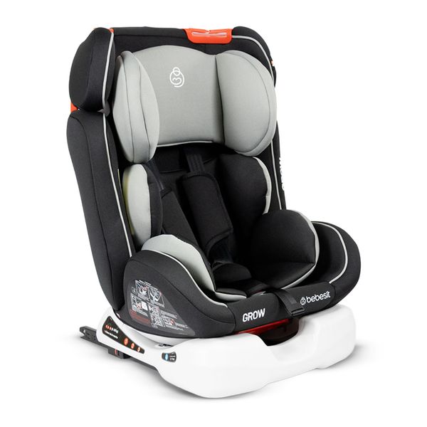 Silla-para-Carro-Bebe-Grow-Multigrupo-Isofix-Grupos-012-y-3-Gris-Bebesit Silla-para-Carro-Bebe-Grow-Multigrupo-Isofix-Grupos-012-y-3-Gris-Bebesit