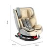 Silla-para-Carro-Bebe-Nox-Giro-360-Isofix-Grupos-012-y-3-Beige-Bebesit