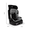 Silla-para-Carro-Bebe--Canguru-Luxe-Grupos-012-y-3-Negro-Bebesit