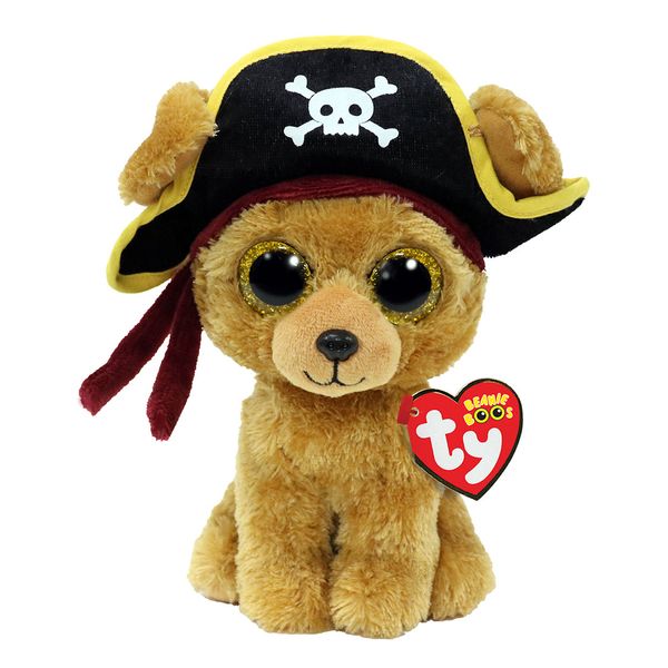 Peluche-Perro-Pirata-Rowan-15cm-Ty Peluche-Perro-Pirata-Rowan-15cm-Ty