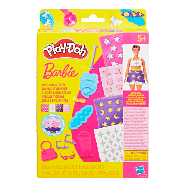 Set-de-Masas-Moldeables-Accesorios-Brillos-y-Gemas-Barbie-Play-Doh