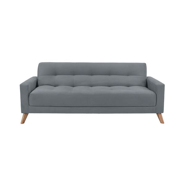 Sofa-Cama-Reclinable-Sahara-Tela-Gris-Hogar-Venecia Sofa-Cama-Reclinable-Sahara-Tela-Gris-Hogar-Venecia