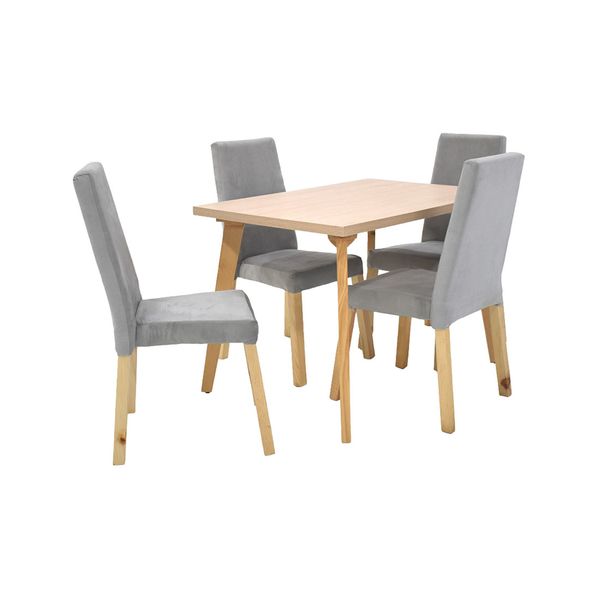Juego-de-Comedor-Lugo-Matiz-4-Puestos-Silla-Galicia-Hogar-Venecia Juego-de-Comedor-Lugo-Matiz-4-Puestos-Silla-Galicia-Hogar-Venecia