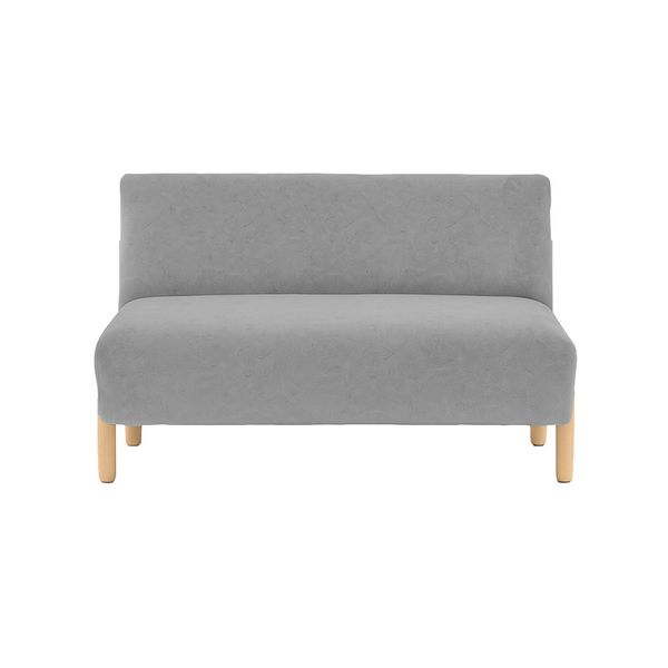 Sofa-2-Puestos-Dubi-Tela-Gris Sofa-2-Puestos-Dubi-Tela-Gris