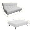 Sofa-Cama-Reclinable-Nubo-Tela-Blanco-Hogar-Venecia