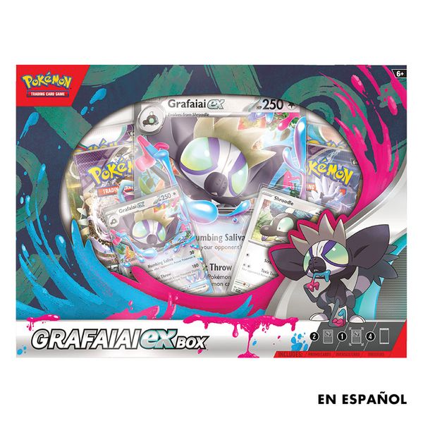 Set-Cartas-Grafaiai-Ex-Box-Español-Pokemon