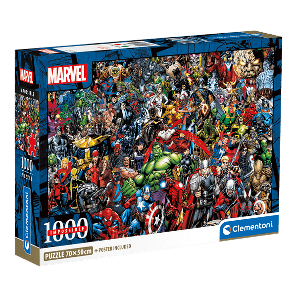 Rompecabezas-Marvel-1000-Piezas-Clementoni Rompecabezas-Marvel-1000-Piezas-Clementoni