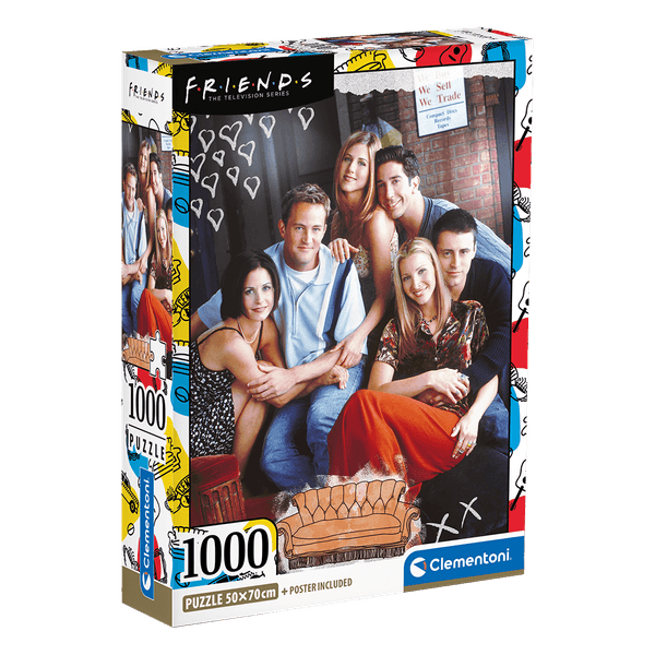 Rompecabezas-Friends-1000-Piezas-Clementoni Rompecabezas-Friends-1000-Piezas-Clementoni