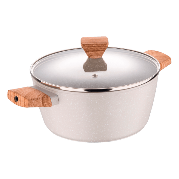 Olla-Con-Tapa-Alu-Forjado-Ind-Crema-Naturally-22-cm-Bergner Olla-Con-Tapa-Alu-Forjado-Ind-Crema-Naturally-22-cm-Bergner