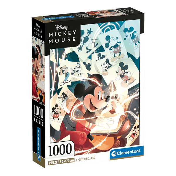 Rompecabezas-Mickey-1000-Piezas-Clementoni Rompecabezas-Mickey-1000-Piezas-Clementoni