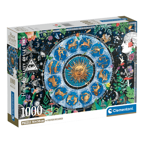 Rompecabezas-Carta-Astrologica-1000-Piezas-Clementoni Rompecabezas-Carta-Astrologica-1000-Piezas-Clementoni