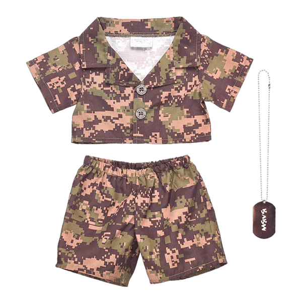 BAB-Traje-Camuflaje-Build-A-Bear BAB-Traje-Camuflaje-Build-A-Bear