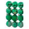 Set-12-Bolas-Navideñas-Decorada-Verde-Blanco-6cm---Aviva-Home