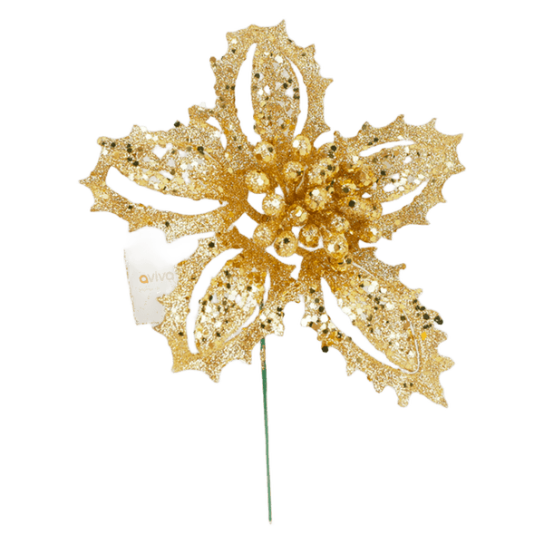 Follaje-Navidad-con-Purpurina-Oro-18cm---Aviva-Home