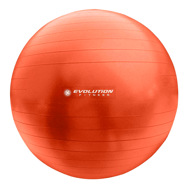 Balon-de-Pilates-con-Inflador-Naranja-55cm---Evolution-Fitness