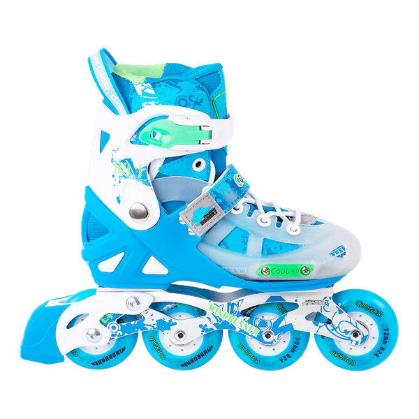 Patines-en-Linea-Ajustables-Semiprofesional-Azul---Cougar-27-30