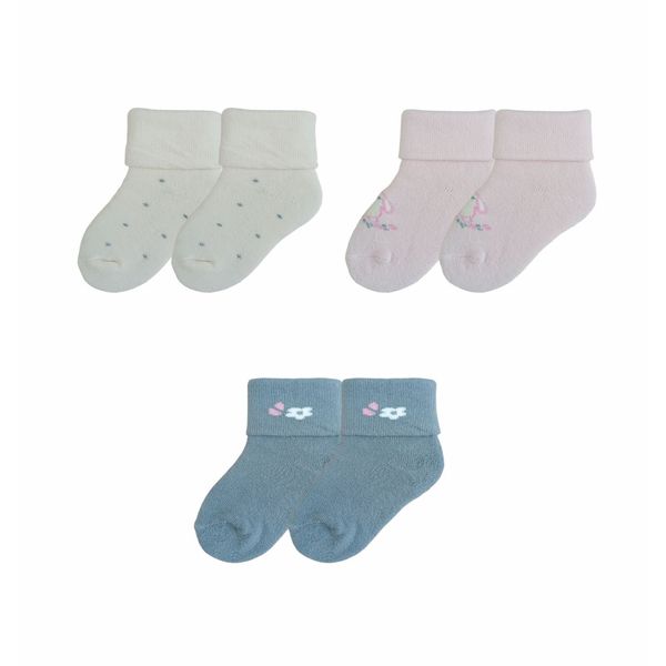 Set-3-Pares-de-Medias-Puño-DB-Niñas---Honey-Bees-0-6M Set-3-Pares-de-Medias-Puño-DB-Niñas---Honey-Bees-0-6M