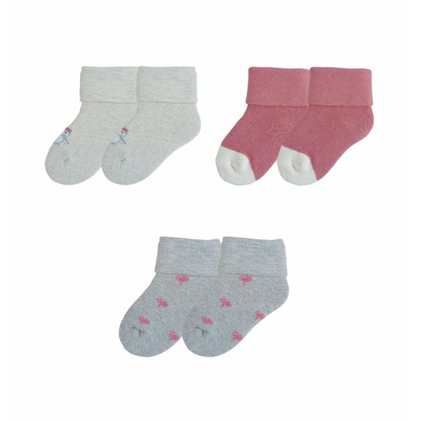 Set-3-Pares-de-Medias-Puño-DB-Niñas---Honey-Bees-0-6M Set-3-Pares-de-Medias-Puño-DB-Niñas---Honey-Bees-0-6M