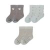 Set-3-Pares-de-Medias-Casual-Multicolor-Niños---Honey-Bees-0-6M