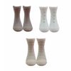 Set-3-Pares-de-Medias-Casual-Multicolor-Niños---Honey-Bees-0-6M