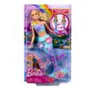 Muñeca-Sirena-Transformacion-de-Flores-Cabello-Rosa-30cm---Barbie