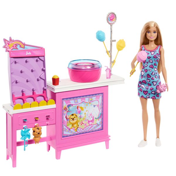 Set-Los-Misterios-de-Barbie--Estacion-de-Algodon-de-Azucar---Barbie