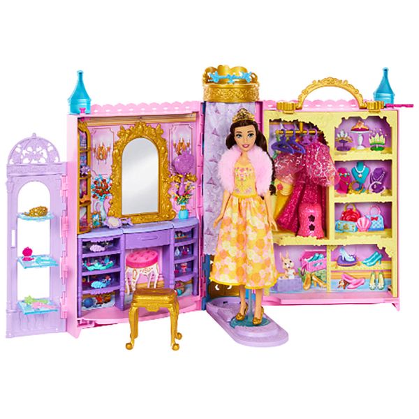 Set-de-Juego-Closet-Magico-con-Muñeca-Bella---Disney-Princesas Set-de-Juego-Closet-Magico-con-Muñeca-Bella---Disney-Princesas