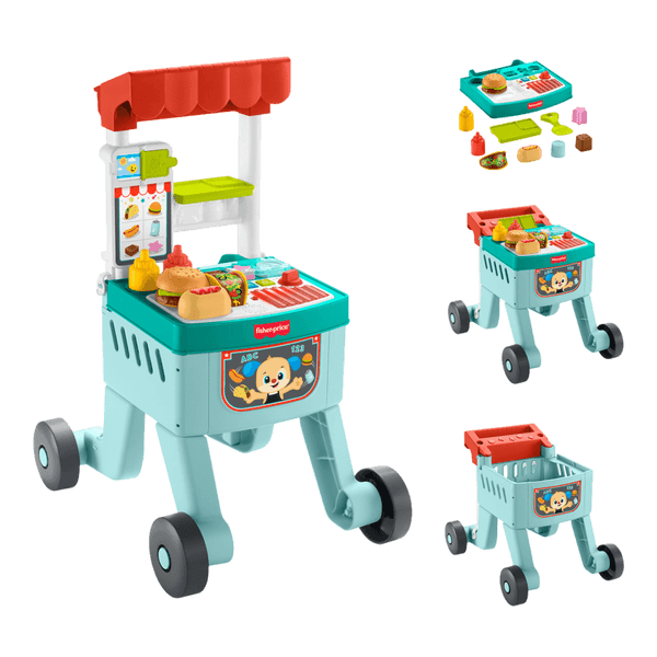 Andadera-Aprende-Conmigo-Carro-de-Snacks-4-en-1---Fisher-Price