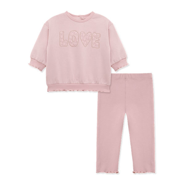 Set-Buzo-y-Pantalon-Rosado-Niñas---Little-Me-12M