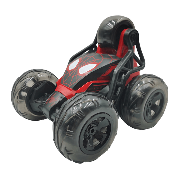 Carro-Miles-Morales-Acrobatico-5-Ruedas-con-Radio-Control-Marvel