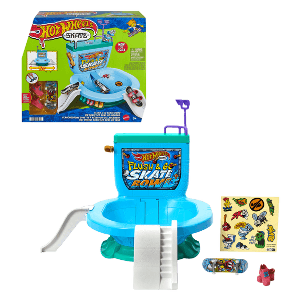 Set-Bowl-de-Inodoro-Hot-Wheels Set-Bowl-de-Inodoro-Hot-Wheels
