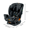 Silla-para-Carro-Onefit-LX-ClearTex-Ebony-Latch-Grupo-III-Chicco