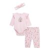 Set-Body-Manga-Larga-Legging-y-Balaca-Rosado-Niñas-Little-Me-6M