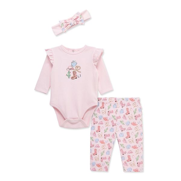 Set-Body-Manga-Larga-Legging-y-Balaca-Rosado-Niñas-Little-Me-6M