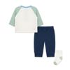 Set-Camiseta-Manga-Larga-Pantalon-y-Medias-Multicolor-Niños-Little-Me-9M