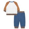 Set-Buzo-y-Pantalon-Multicolor-Niños-Little-Me-6M