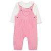 Set-Camiseta-Manga-Larga-y-Overol-Rosado-Niñas-Little-Me-12M