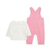 Set-Camiseta-Manga-Larga-y-Overol-Rosado-Niñas-Little-Me-6M